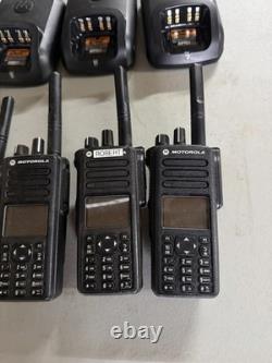 Lot Of 4 Motorola XPR7550E UHF two Way Handheld Radio 403-512MHZ