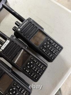 Lot Of 4 Motorola XPR7550E UHF two Way Handheld Radio 403-512MHZ