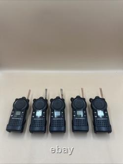 Lot Of 5 Motorola Two-Way 1W Radios 4 Channel CLS1410/ No Battery