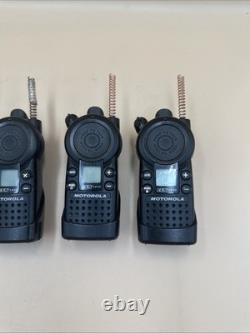 Lot Of 5 Motorola Two-Way 1W Radios 4 Channel CLS1410/ No Battery
