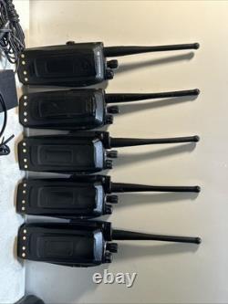 Lot Of 5 Motorola XPR6550 Two-way Radio AAH55QDH9LA1AN (Full Set)