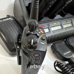Lot Of 6 Motorola XTS5000R H18UCF9PW6AN 700/800MHz Two Way Radios Charger Mic
