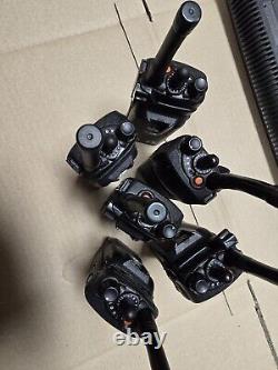 Lot Of 6 Motorola XTS 2500 VHF 136-174 MHz Two Way Radio H46KDD9PW5BN Charger