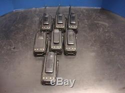 Lot Of 7 Motorola Xpr 6100 Uhf 403 470 Mhz Two Way Radios Aah55qdt9ja1an