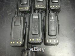 Lot Of 7 Motorola Xpr 6100 Uhf 403 470 Mhz Two Way Radios Aah55qdt9ja1an