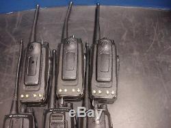 Lot Of 7 Motorola Xpr 6100 Uhf 403 470 Mhz Two Way Radios Aah55qdt9ja1an