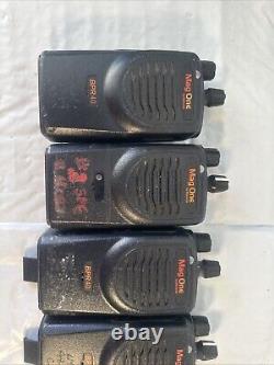 Lot Of 8 Motorola Mag One BPR40 VHF Two-Way Radio-AAH84KDS8AA1AN/ For Parts