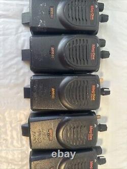 Lot Of 8 Motorola Mag One BPR40 VHF Two-Way Radio-AAH84KDS8AA1AN/ For Parts