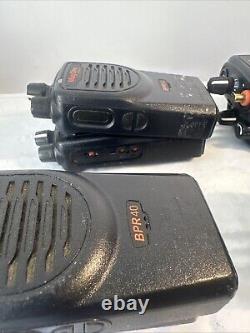 Lot Of 8 Motorola Mag One BPR40 VHF Two-Way Radio-AAH84KDS8AA1AN/ For Parts