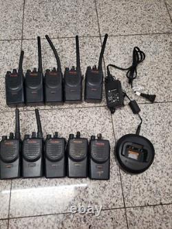 Lot of 10 Mag One by Motorola BPR40 8CH Charger Two-Way Radio / 1pc CHARGE BASE