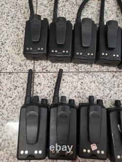 Lot of 10 Mag One by Motorola BPR40 8CH Charger Two-Way Radio / 1pc CHARGE BASE