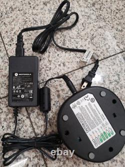 Lot of 10 Mag One by Motorola BPR40 8CH Charger Two-Way Radio / 1pc CHARGE BASE