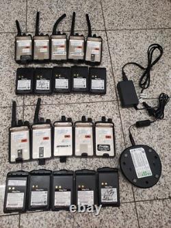 Lot of 10 Mag One by Motorola BPR40 8CH Charger Two-Way Radio / 1pc CHARGE BASE