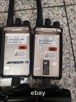 Lot of 10 Mag One by Motorola BPR40 8CH Charger Two-Way Radio / 1pc CHARGE BASE