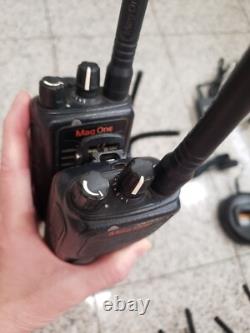 Lot of 10 Mag One by Motorola BPR40 8CH Charger Two-Way Radio / 1pc CHARGE BASE
