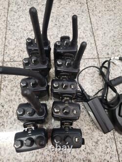 Lot of 10 Mag One by Motorola BPR40 8CH Charger Two-Way Radio / 1pc CHARGE BASE