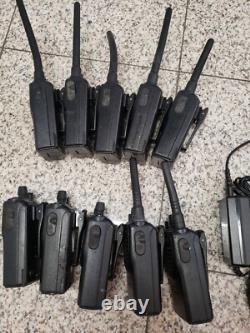 Lot of 10 Mag One by Motorola BPR40 8CH Charger Two-Way Radio / 1pc CHARGE BASE