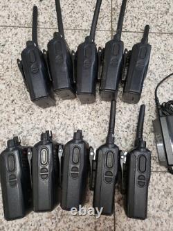 Lot of 10 Mag One by Motorola BPR40 8CH Charger Two-Way Radio / 1pc CHARGE BASE