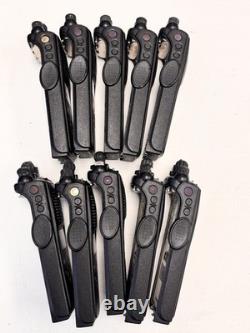 Lot of 10 Motorola XTS5000 700/800Mhz Two Way Radios H18UCF9PW6AN No batteries