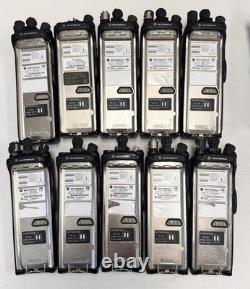 Lot of 10 Motorola XTS5000 700/800Mhz Two Way Radios H18UCF9PW6AN No batteries