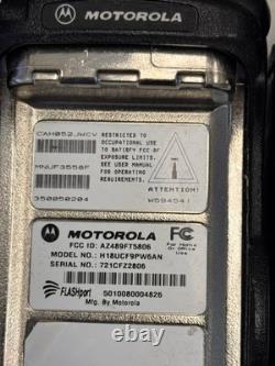 Lot of 10 Motorola XTS5000 700/800Mhz Two Way Radios H18UCF9PW6AN No batteries