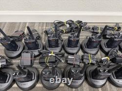 Lot of 14 Mag One Motorola BPR40 8CH Charger Two-Way Radio withCHARGE BASE READ