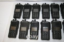 Lot of 15 Motorola XPR 7580e 800/900MHz Handheld Radio, AAH56UCN9RB1AN, XPR7580e