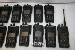 Lot of 15 Motorola XPR 7580e 800/900MHz Handheld Radio, AAH56UCN9RB1AN, XPR7580e