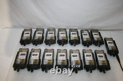 Lot of 15 Motorola XPR 7580e 800/900MHz Handheld Radio, AAH56UCN9RB1AN, XPR7580e