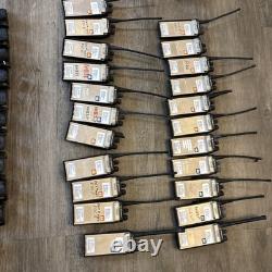 Lot of 22 Motorola HT1250 Two-Way Radios 18 Working, 4 For Part