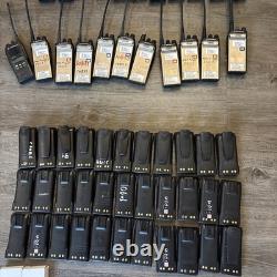 Lot of 22 Motorola HT1250 Two-Way Radios 18 Working, 4 For Part