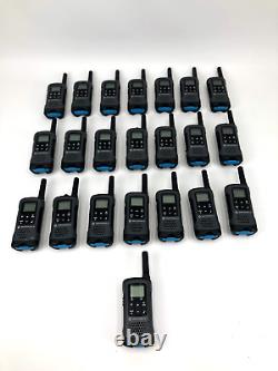 Lot of 22 Motorola T200TP TALKABOUT Two-Way Radios AS-IS