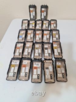 Lot of 22 Motorola XPR 7580 800/900MHz Two-Way Radio XPR7580 AAH56UCN9KB1AN