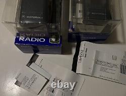 Lot of 2 MOTOROLA TALKABOUT DISTANCE DPS 5 MILE TWO-WAY RADIO