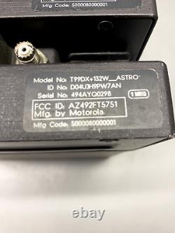 Lot of 2- Motorola Astro Plus Two-Way Radio D04UJH9PW7AN