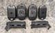 Lot Of 2 Motorola Clp Clu1010bhlca Two-way Business Radio Clp1010 & Batteries