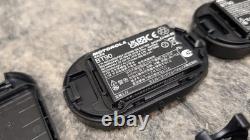 Lot of 2 Motorola CLP CLU1010BHLCA Two-Way Business Radio CLP1010 & Batteries