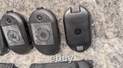 Lot of 2 Motorola CLP CLU1010BHLCA Two-Way Business Radio CLP1010 & Batteries