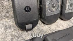 Lot of 2 Motorola CLP CLU1010BHLCA Two-Way Business Radio CLP1010 & Batteries