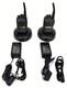 Lot Of 2 Motorola Cp185 Two Way Radio With Chargers Batteries Uhf Aah03 Tested