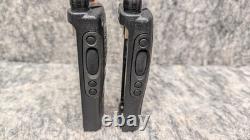 Lot of 2? Motorola HT1250 VHF Two-Way Radios AAH25KDF9AA5AN & Charging Base