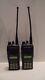 Lot Of 2 Motorola Mtx9250 900mhz Two Way Radios Aah25wch4gb6an Withbatt