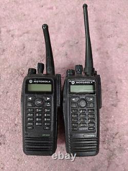 (Lot of 2) Motorola TRBO XPR-6550 UHF DMR Radios AAH55QDH9LA1AN Untested O367