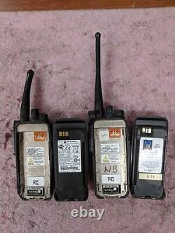 (Lot of 2) Motorola TRBO XPR-6550 UHF DMR Radios AAH55QDH9LA1AN Untested O367