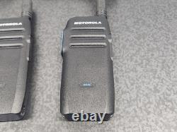 Lot of (2) Motorola Wave TLK 100 4G LTE 8-Channel WIFI Two-Way Radios G/VG