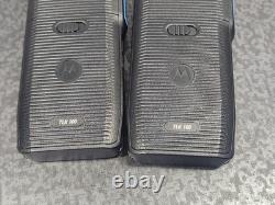 Lot of (2) Motorola Wave TLK 100 4G LTE 8-Channel WIFI Two-Way Radios G/VG