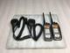 Lot Of 2 Motorola Xpr 6550 2 Way Radio Aah55qdh9la1an With 2x Corded Mics No Batts