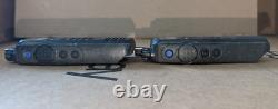 Lot of 2 Motorola XPR 6550 AAH55QDH9LA1AN UHF Digital Two-Way Radio