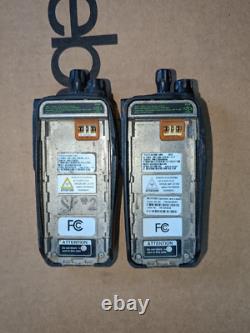 Lot of 2 Motorola XPR 6550 AAH55QDH9LA1AN UHF Digital Two-Way Radio