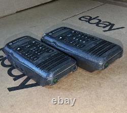 Lot of 2 Motorola XPR 6550 AAH55QDH9LA1AN UHF Digital Two-Way Radio